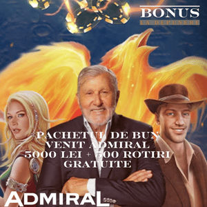 Admiral bonus la depunere