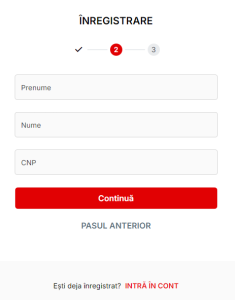 nume prenume cnp Inregistrare Superbet