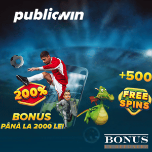 publicwin bonus la depunere